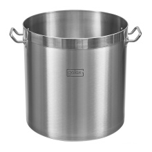large stainless steel pot